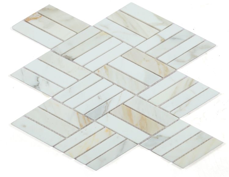 Diamond Calacatta Gold Honed 10.75 x 12.5